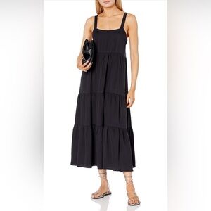 The Drop Women's Britt Tiered Maxi Tent Dress - Medium